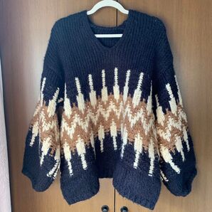 ZARA ゆったりニットセーター