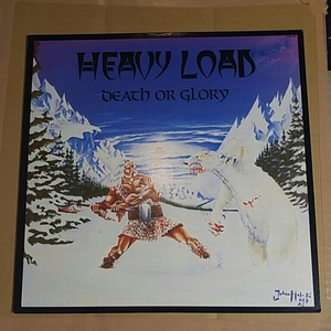 HEAVY LOAD「Death Or Glory」邦LP82年★北欧バイキングメタル Viking Heavy Metal 