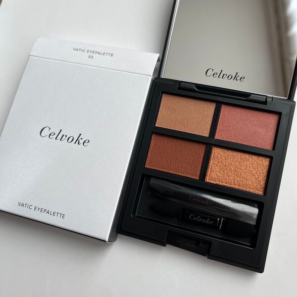 Celvoke ヴァティック アイパレット (03 ネオテラコッタ)