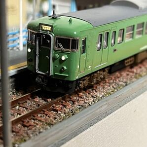 Nゲージ 113系5300番台 京都色 福知山 2連 忠実再現品 動力車あり TOMIX改造品