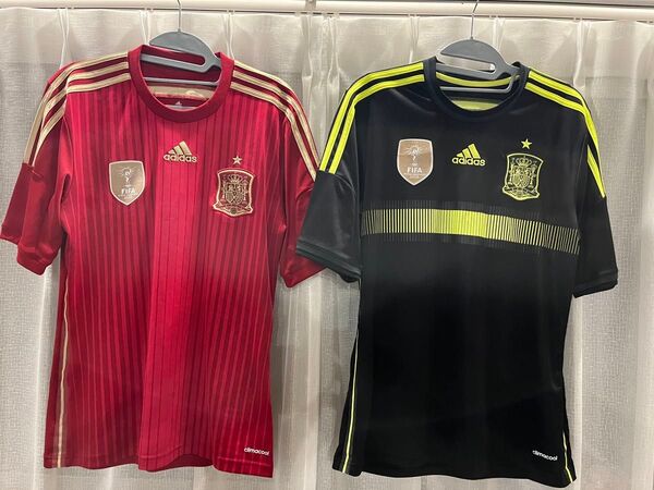 スペイン代表ユニフォーム FIFAワールドカップ2010優勝エンブレム付き