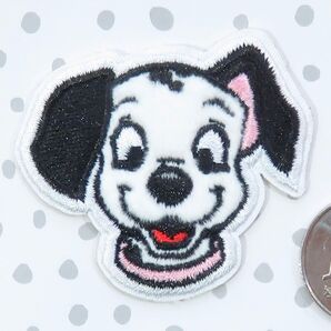 101匹わんちゃん ディズニー 刺繍 アイロン ワッペン アップリケ dn-37 手芸用品 アレンジ patch パッチ