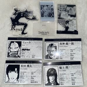 デスノートエキシビション アクスタ マグネット クリアカード プロフカード