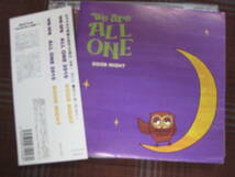 A#878◆帯付CD◆ ウィー・アー・オール・ワン 2010 グッド・ナイト we are ALL ONE GOOD NIGHT　VIVID WAAO-0007_画像1