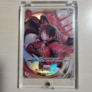 ワンピースカード ルフィ 1周年サイン入り