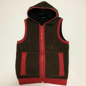 KAVU カブー フリースベスト ジャケット M ブラウン