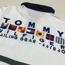 Tommy Hilfiger トミーヒルフィガー 90's セイリングギア 長袖 ポロシャツ M_画像7