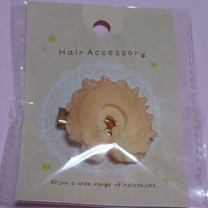リアルヘアクリップ【クッキー】