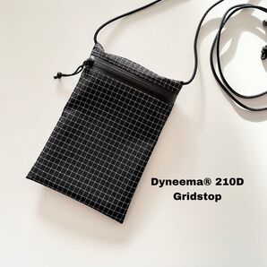 Dyneema ダイニーマ サコッシュ スマホショルダー (外ポケットあり)