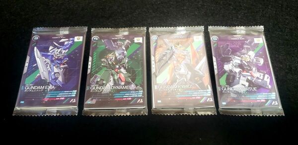 機動戦士ガンダム アーセナルベース プロモ 00ガンダム 4枚セット