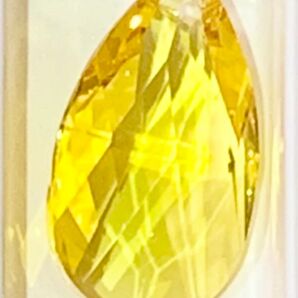 ラスト1個!スワロフスキー廃盤レア☆#8721 Pear Shape ライトトパーズ☆