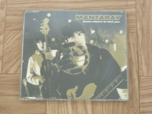 【CD】MANTARAY / Know where to find you シングル　