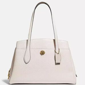 ★新品同様★ COACH ローラ キャリーオール ショルダーストラップ付き★