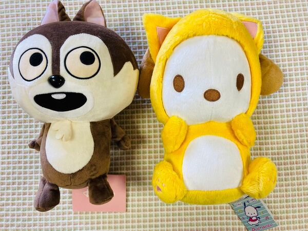 Disneyスぺシャル とサンリオ ポチャッコ ぬいぐるみ