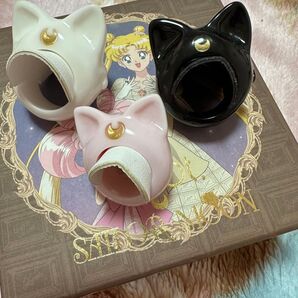キューポット q-pot. セーラームーン ルナ アルテミス ダイアナ リング