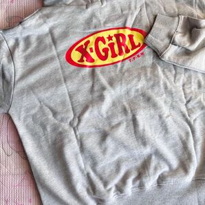 X-GIRL グレー パーカー 140cm