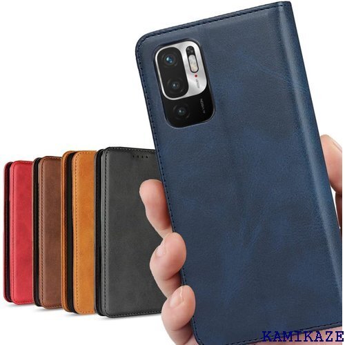 Xiaomi Redmi Note 10 JE ケース カード入れ スタンド機能 落ち着いた色 レトロ ネイビー 530