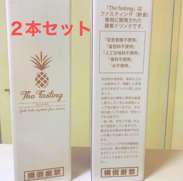 酵素 原液 2本セット ファスティング専用 酵素ドリンク ファスティング ザ・ファスティング 無添加