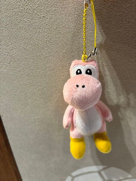 USJ 限定 マリオ ヨッシー キーチェーン ピンク