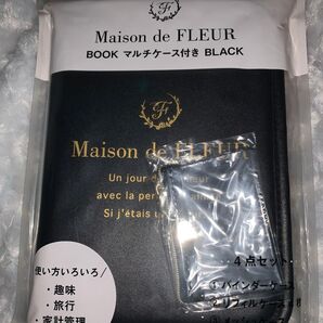 Maison de FLEUR BOOK マルチケース付き BLACK