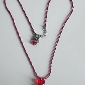 Ray Beams クマネックレス レッド