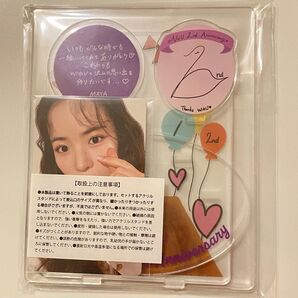 NiziU マヤ 2周年グッズ 背景アクリルスタンド 未開封