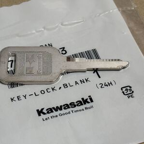 Balius250 ブランクキー 純正 新品 ZR250-A1/A2/A3/A4/A5 バリオス 1本 スペアキー カワサキ