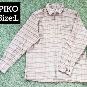 ピコ ベロア調ネルシャツ