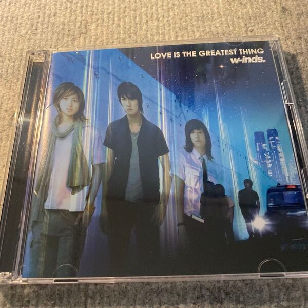 「LOVE IS THE GREATEST THING」w-inds. CD/DVD