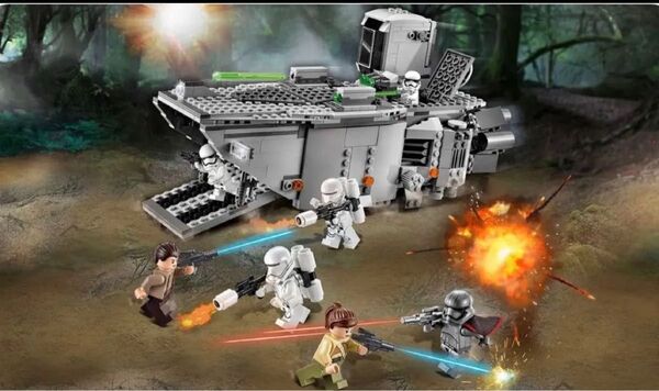 【廃番】【レア】【レゴの日】LEGO レゴ スターウォーズ 75103 ファースト・オーダー・トランスポーター本体のみ