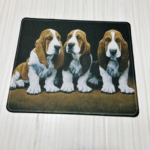 マウスパッド 犬 低反発 柔らかい 20×24cm PC パソコン 周辺機器