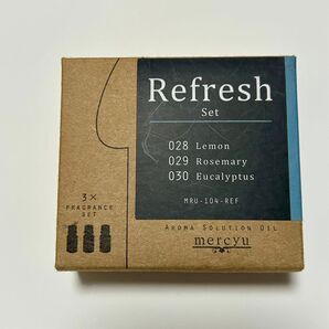 mercyu(メルシーユー) アロマソリューションオイル 洋の香り MRU-104 (Refresh) 癒し インテリア