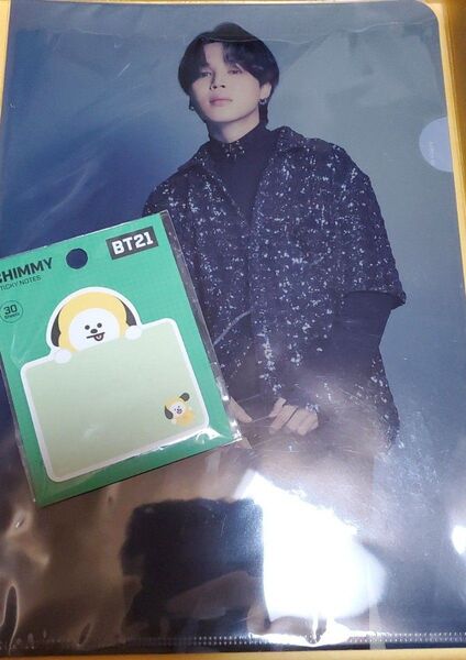 BTS 公式 ジミンJIMIN D'FESTA 新品未開封 クリアファイル CHIMMY メモオマケ