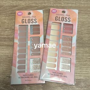 ダッシングディバ グロスジェルネイルストリップ ネイルシール gloss