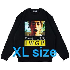 MLE×I.W.G.P.PHOTO SWEATSHIRT ハーイ 出して