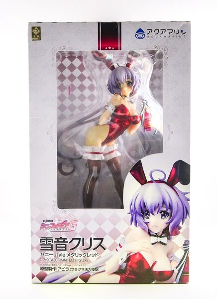 戦姫絶唱 シンフォギア 雪音クリス バニーstyle メタリックレッド フィギュア