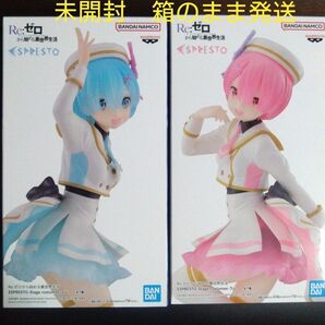 リゼロ ESPRESTO Stage costumesフィギュア レム&ラム