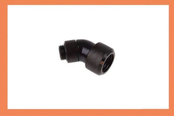 Alphacool Eiszapfen 16mm HardTube compression fitting 45° G1/4