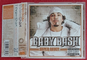 送料無料！中古CD帯あり BABY BASH / super saucy (2nd)検:チカーノ フランキーJ /NATE DOGG /RUSSELL LEE /AVANT /PITBULL /AKON 