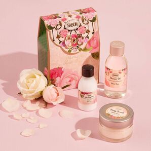 【新品】SABON ディスカバリーギフトホワイト・ローズ