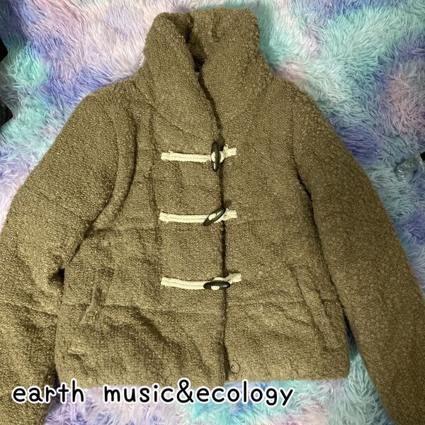 earth music&ecology ボアジャケット ダッフルコート