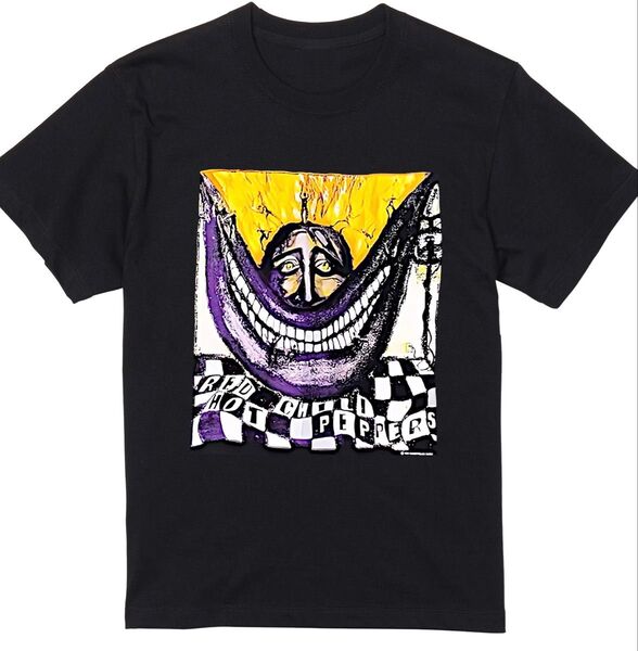 男女兼用レッドホットチリペッパーズ ビッグマウスレッチリTシャツ