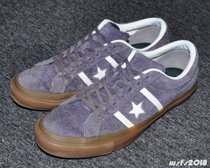 【USED】CONVERSE STAR & BARS SUEDE GM US9.5 [19/11]コンバーススターアンドバーススウェードガム