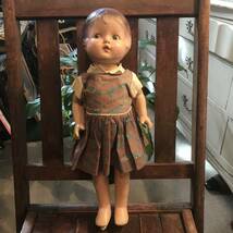レア物！1910～20's アメリカアンティーク コンポジション女の子人形 USA 雑貨/ヴィンテージ蚤の市ブロカント雑貨ニューヨークイギリス英国_画像8