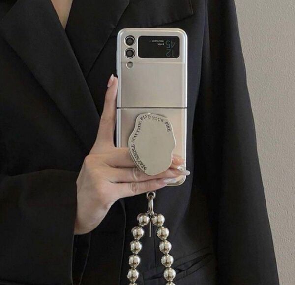 新入荷 Galaxy Z Flip6スマホケース おしゃれ スタンド式 大人気