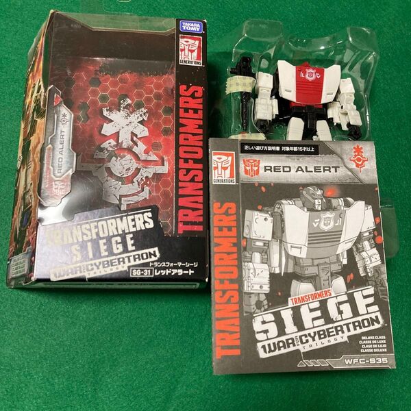 SG-31 レッドアラート トランスフォーマー シージ タカラトミー