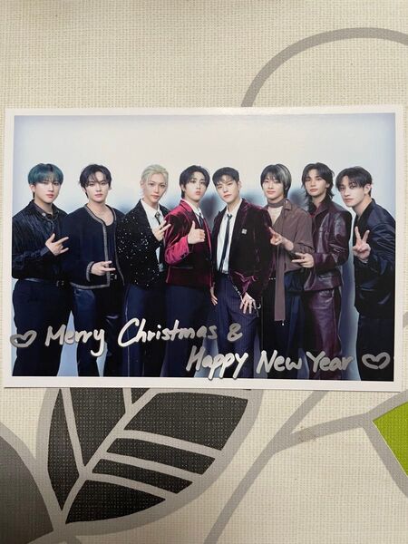 Stray Kids スキズ グリーティング カード FC 限定 クリスマス 非売品
