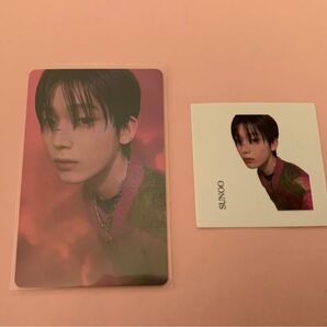 ENHYPEN ORANGE BLOOD weverse global特典 SUNOO ソヌ 2枚セット