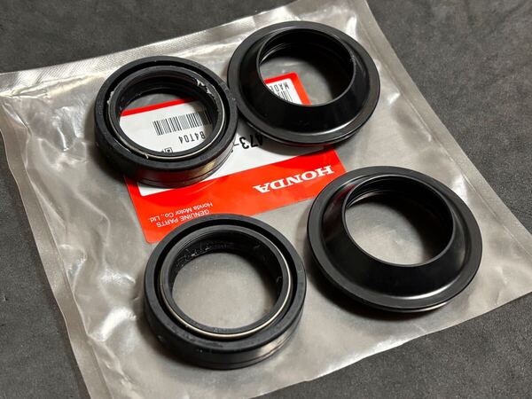 CMX250 フロントフォーク用 オイルシール&ダストシール 純正新品 (左右セット)AC C2 ホンダ HRC REBEL250 レブル CMX250X 2A 3AC