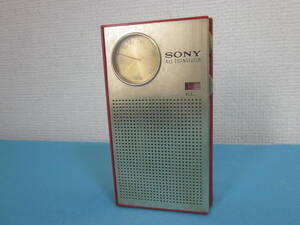  rare!SONY| Sony transistor radio TR-1811 6 stone * Junk 